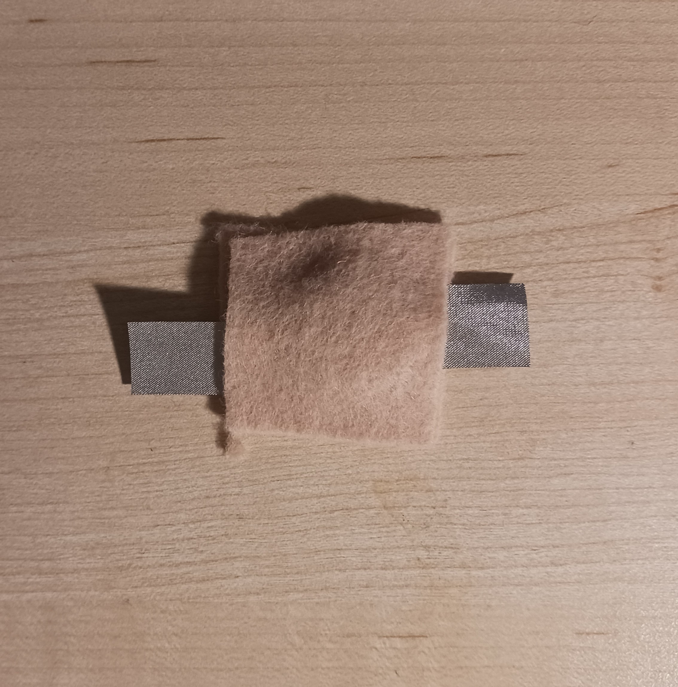 Process of constructing a battery holder - Step 3