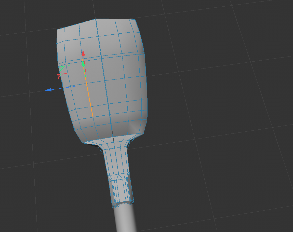 Process work: First experiment with modelling spatula