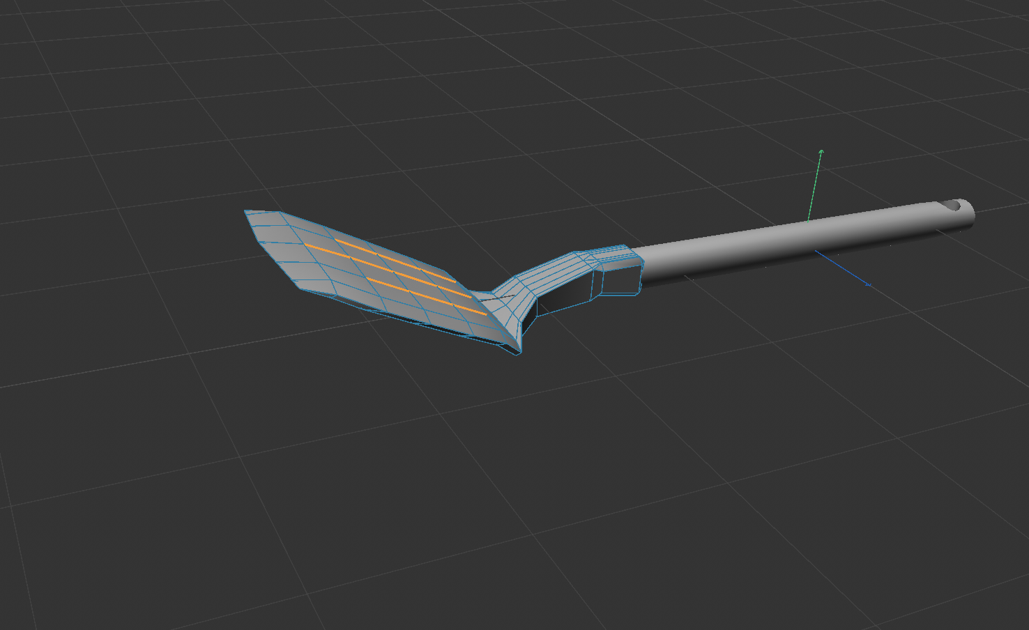 Process work: First experiment with modelling spatula